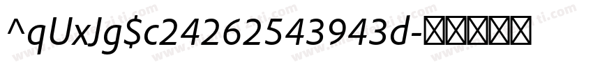^qUxJg$c24262543943d字体转换